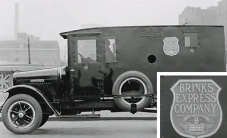 primeiro carro-forte brink's 1918